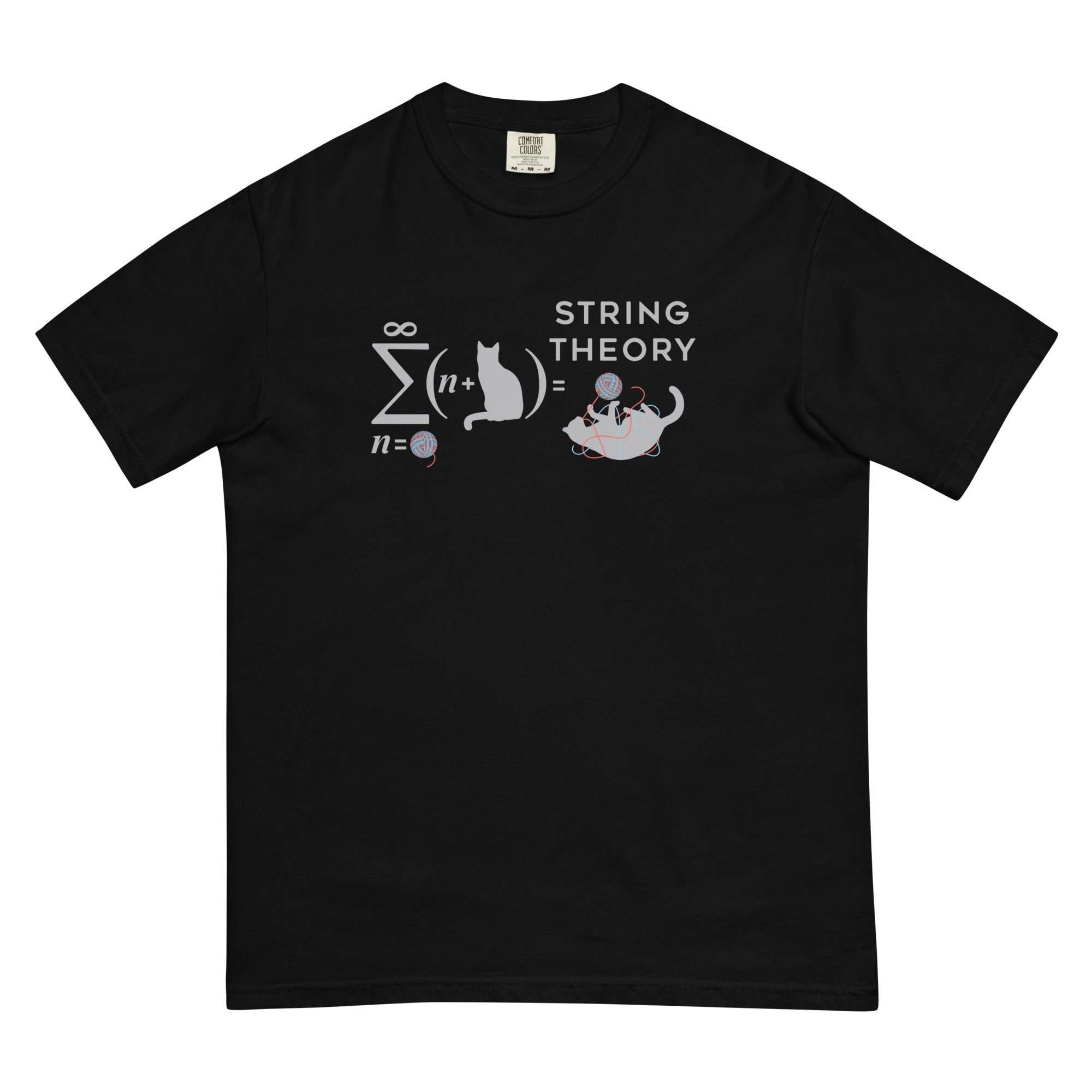 String Theory Men's Relaxed Fit Tee Hoodie, Sweatshirt | CoreVibeTees.com (Image 1)