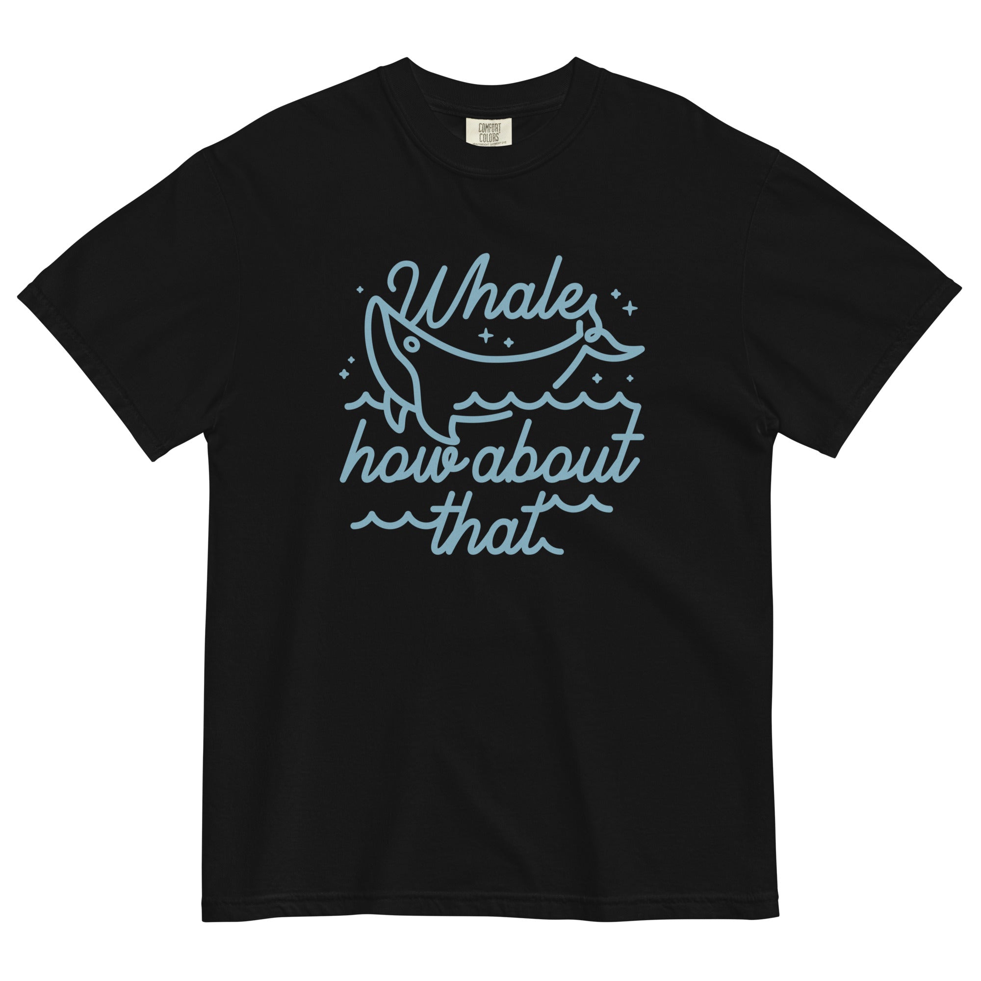 Whale How About That Men's Relaxed Fit Tee Hoodie, Sweatshirt | CoreVibeTees.com (Image 2)