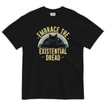 Embrace The Existential Dread Men's Relaxed Fit Tee Hoodie, Sweatshirt | CoreVibeTees.com (Image 1)