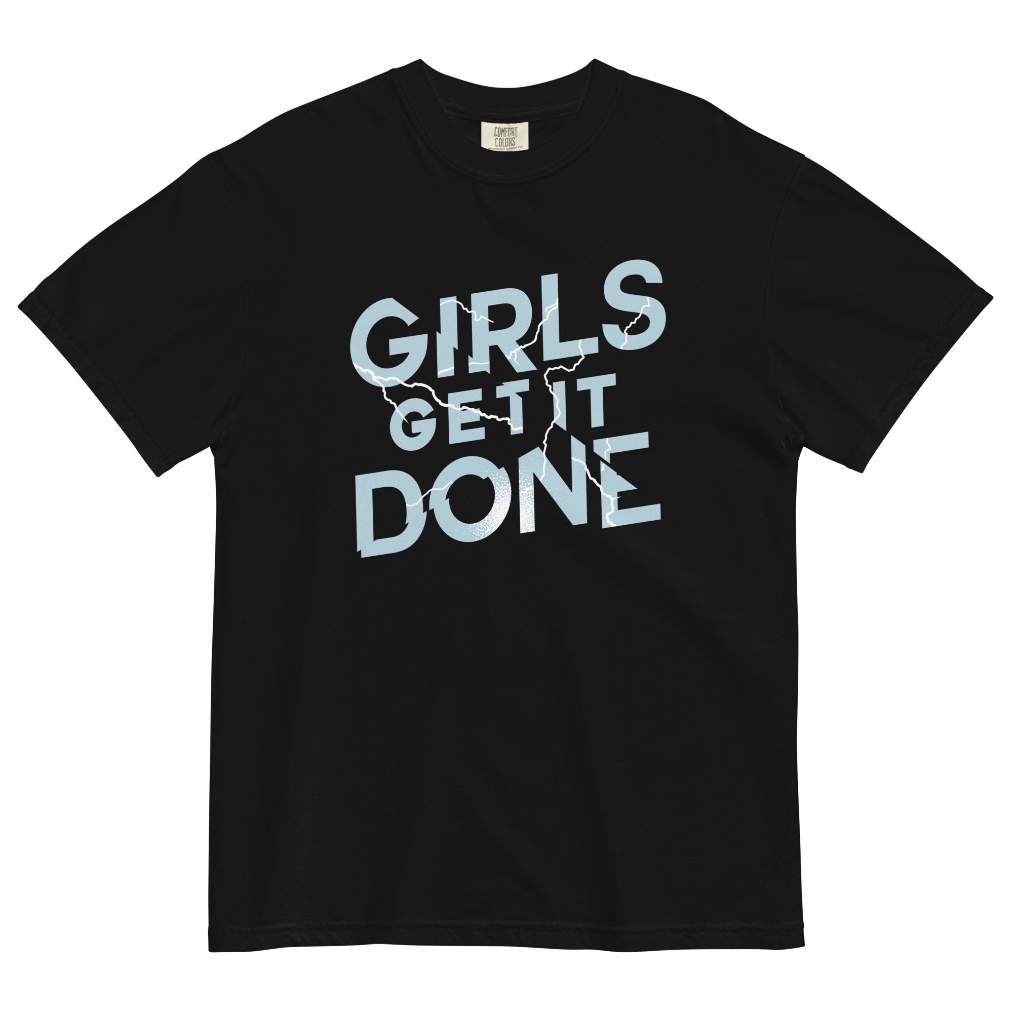 Girls Get It Done Men's Relaxed Fit Tee Hoodie, Sweatshirt | CoreVibeTees.com (Image 1)