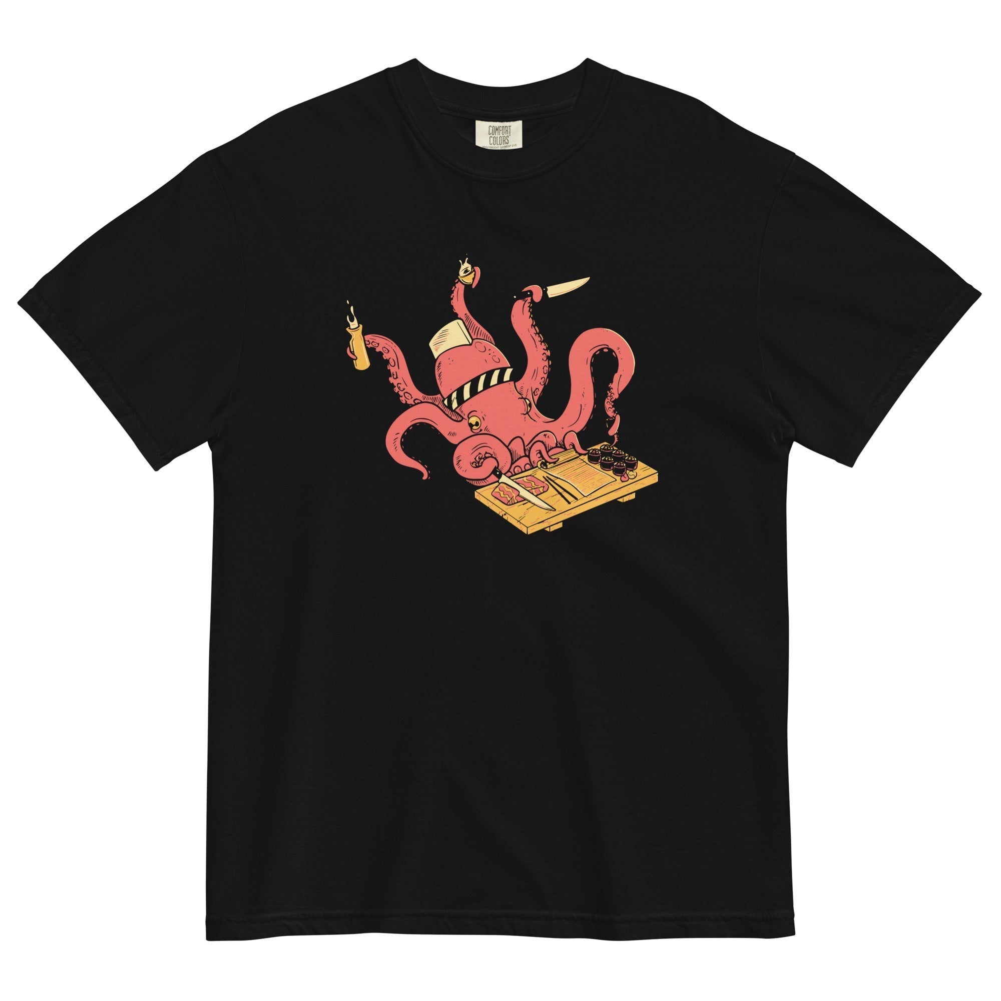 Octo Itamae Men's Relaxed Fit Tee Hoodie, Sweatshirt | CoreVibeTees.com (Image 1)