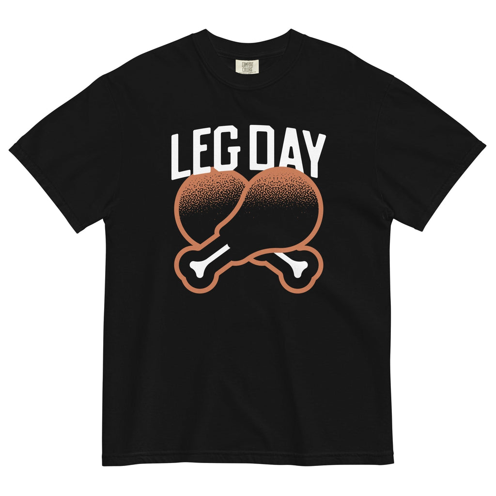 Leg Day Men's Relaxed Fit Tee Hoodie, Sweatshirt | CoreVibeTees.com (Image 1)