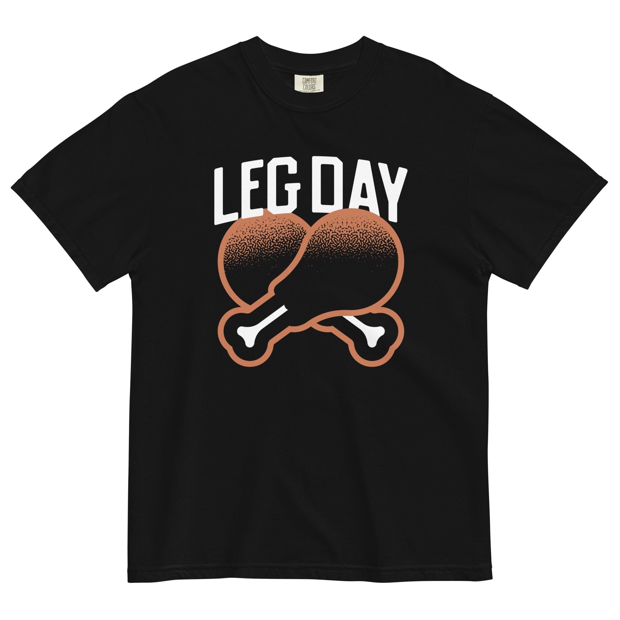 Leg Day Men's Relaxed Fit Tee Hoodie, Sweatshirt | CoreVibeTees.com (Image 1)