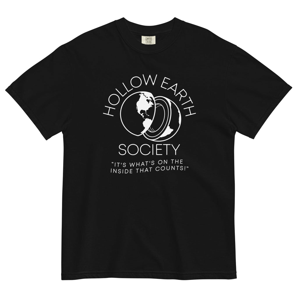 Hollow Earth Society Men's Relaxed Fit Tee Hoodie, Sweatshirt | CoreVibeTees.com (Image 1)