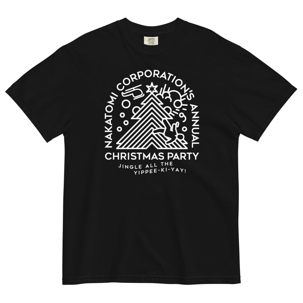 Nakatomi Christmas Party Men's Relaxed Fit Tee Hoodie, Sweatshirt | CoreVibeTees.com (Image 2)