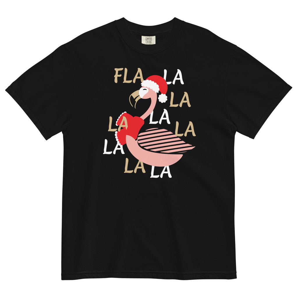 Fla La La Lamingo Men's Relaxed Fit Tee Hoodie, Sweatshirt | CoreVibeTees.com (Image 1)