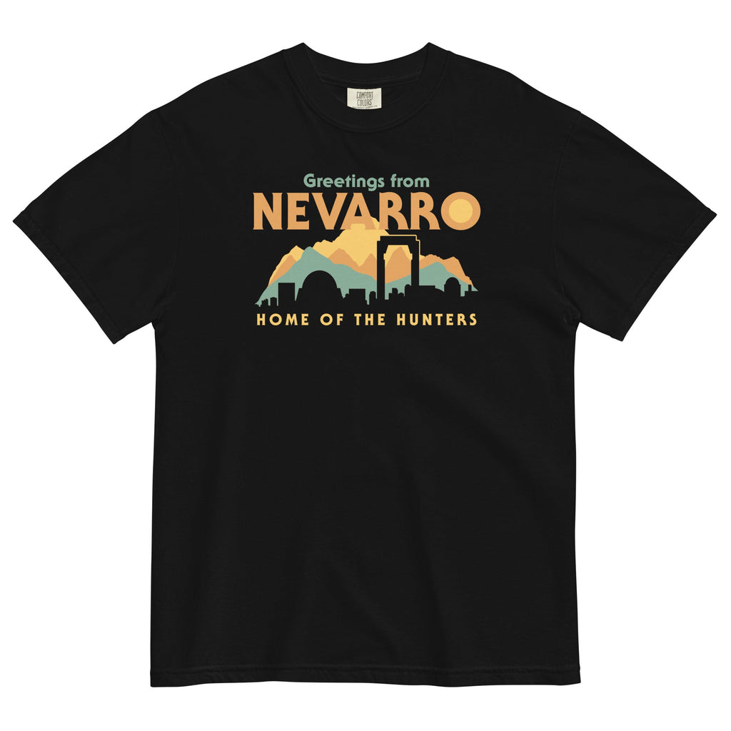 Greetings From Nevarro Men's Relaxed Fit Tee Hoodie, Sweatshirt | CoreVibeTees.com (Image 2)