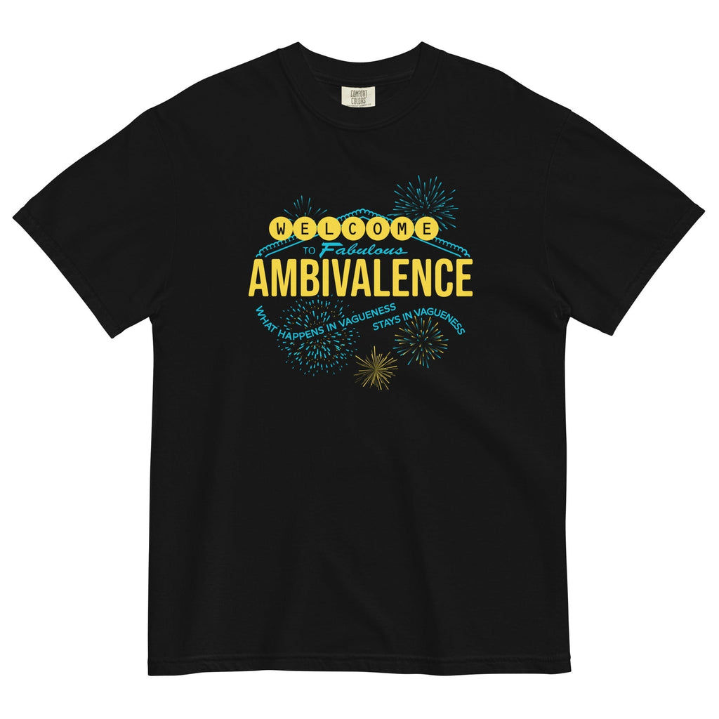 Welcome To Fabulous Ambivalence Men's Relaxed Fit Tee Hoodie, Sweatshirt | CoreVibeTees.com (Image 2)