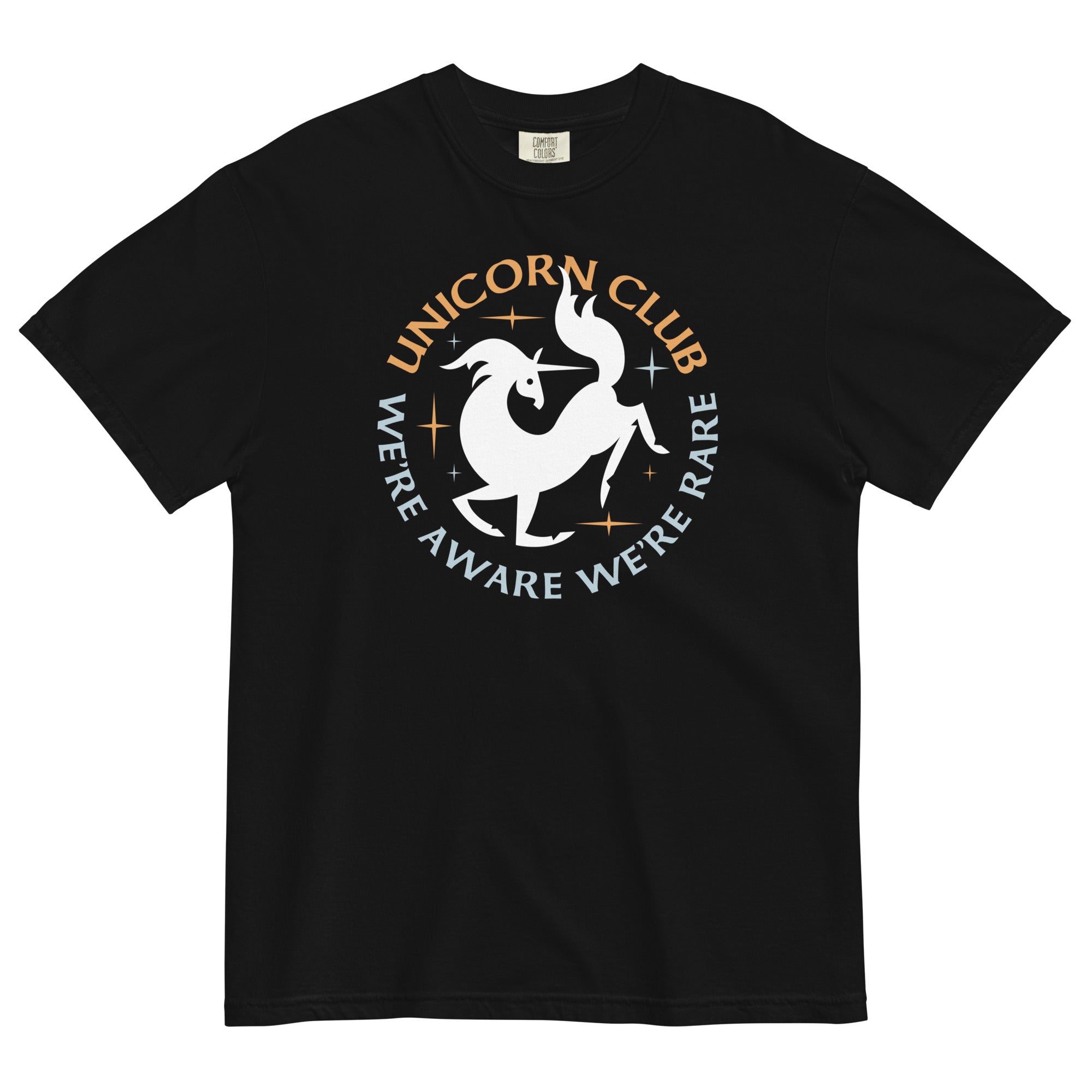 Unicorn Club Men's Relaxed Fit Tee Hoodie, Sweatshirt | CoreVibeTees.com (Image 2)