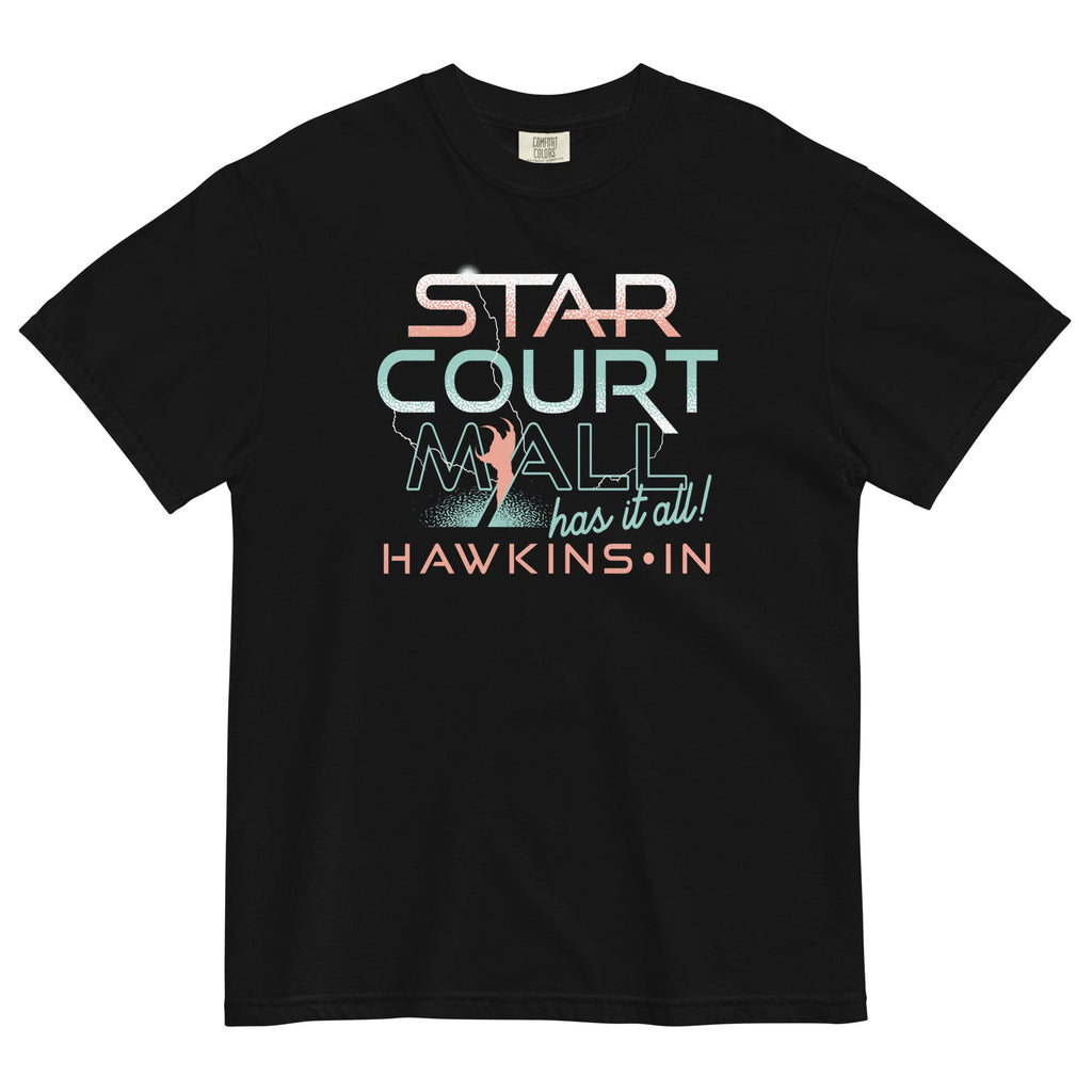Starcourt Mall Men's Relaxed Fit Tee Hoodie, Sweatshirt | CoreVibeTees.com (Image 1)