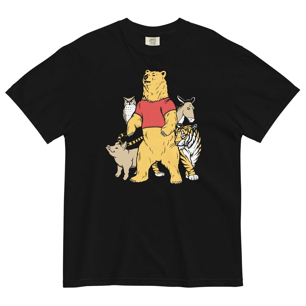 Bear And Friends Men's Relaxed Fit Tee Hoodie, Sweatshirt | CoreVibeTees.com (Image 1)