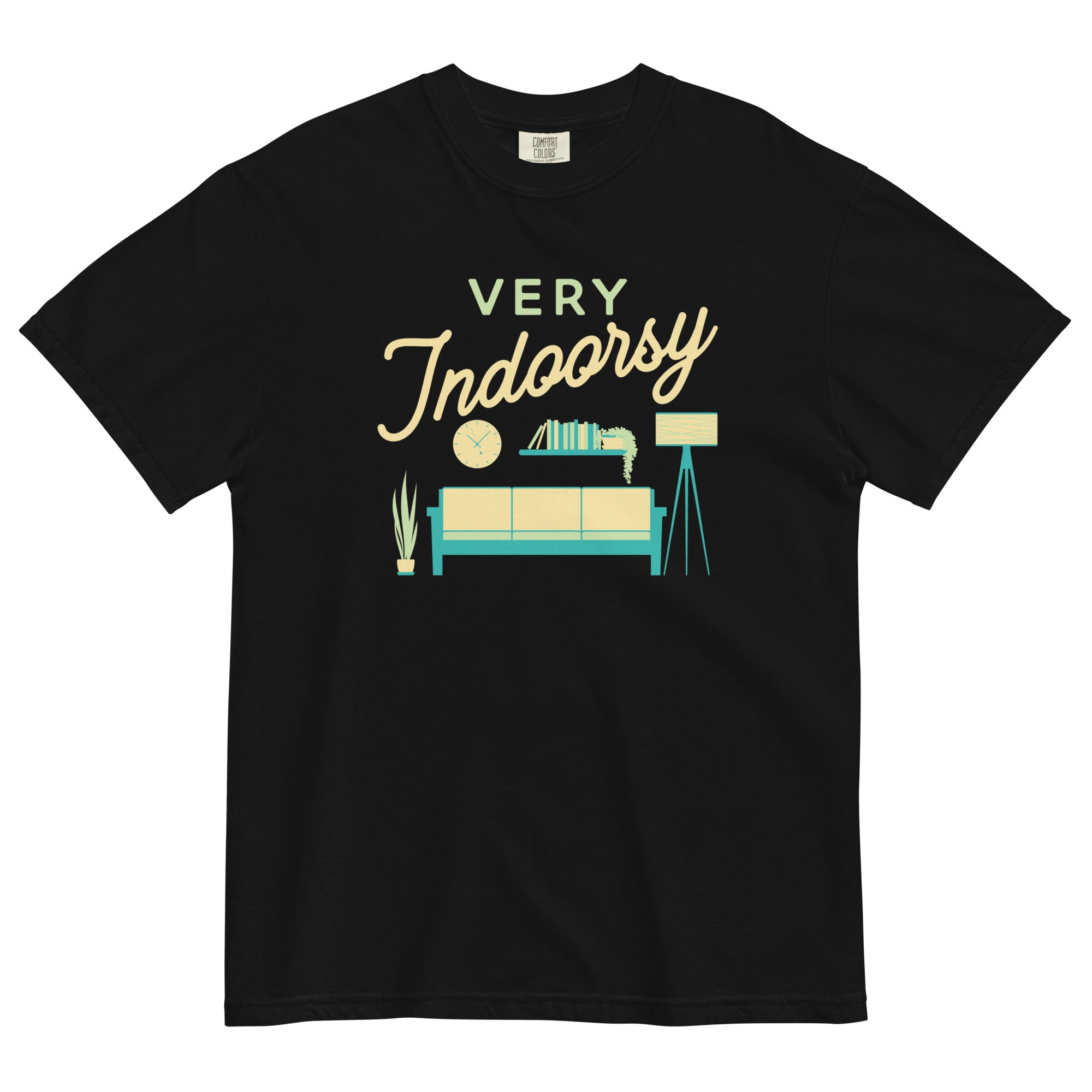Very Indoorsy Men's Relaxed Fit Tee Hoodie, Sweatshirt | CoreVibeTees.com (Image 2)