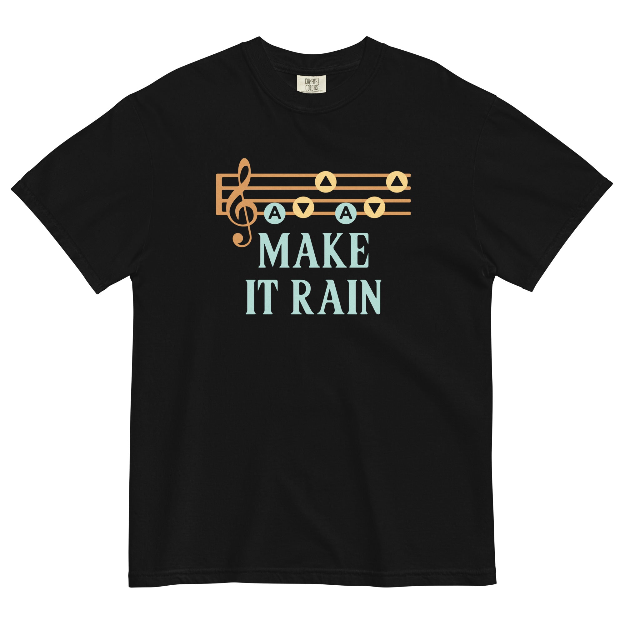 Make It Rain Men's Relaxed Fit Tee Hoodie, Sweatshirt | CoreVibeTees.com (Image 2)