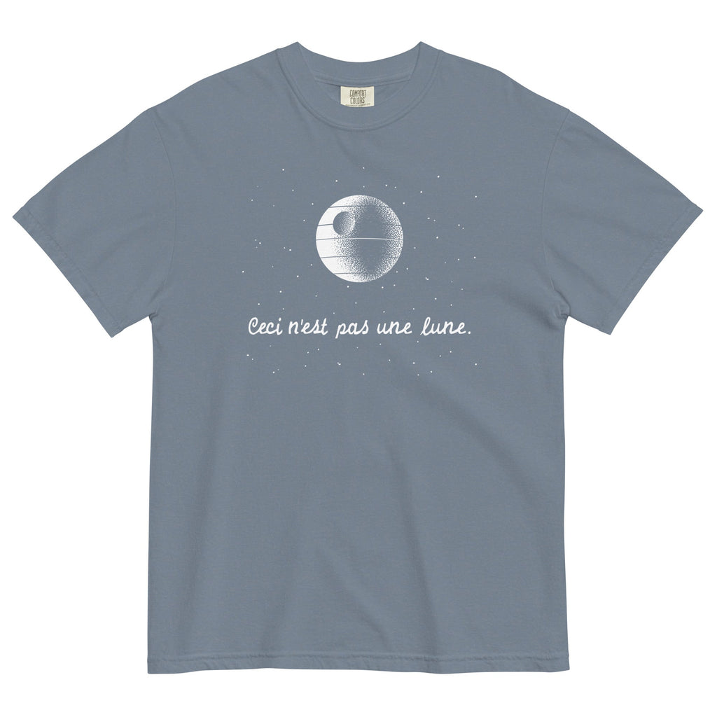 This Is Not A Moon Men's Relaxed Fit Tee Hoodie, Sweatshirt | CoreVibeTees.com (Image 3)