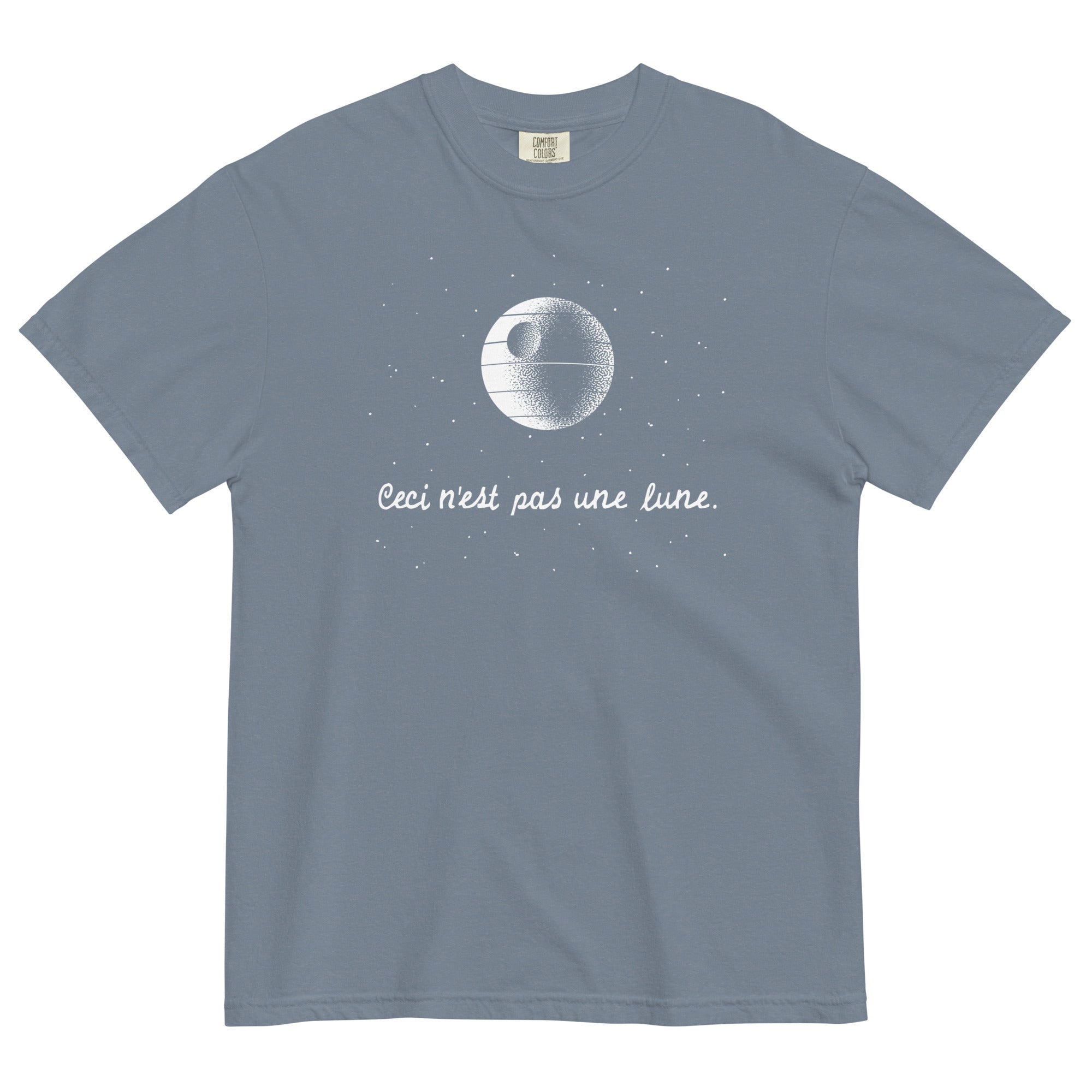This Is Not A Moon Men's Relaxed Fit Tee Hoodie, Sweatshirt | CoreVibeTees.com (Image 3)