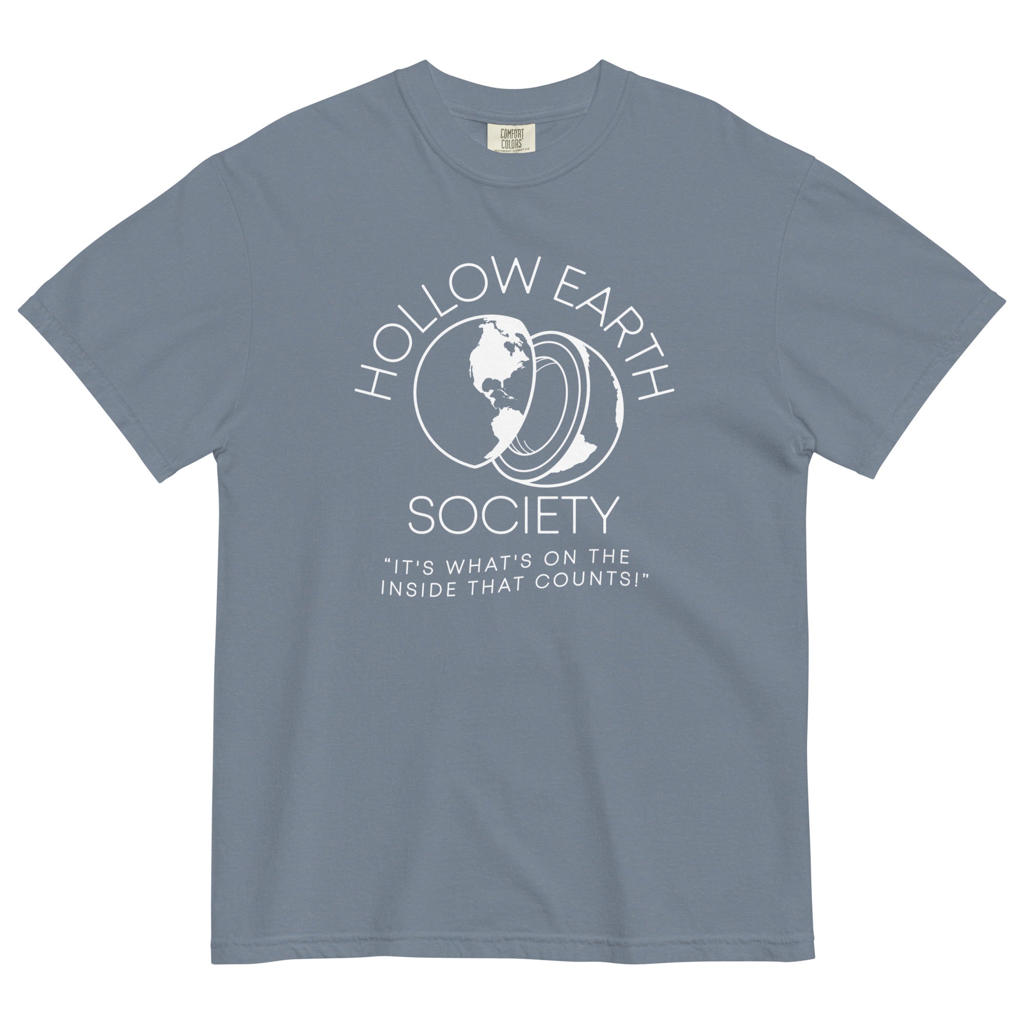 Hollow Earth Society Men's Relaxed Fit Tee Hoodie, Sweatshirt | CoreVibeTees.com (Image 5)