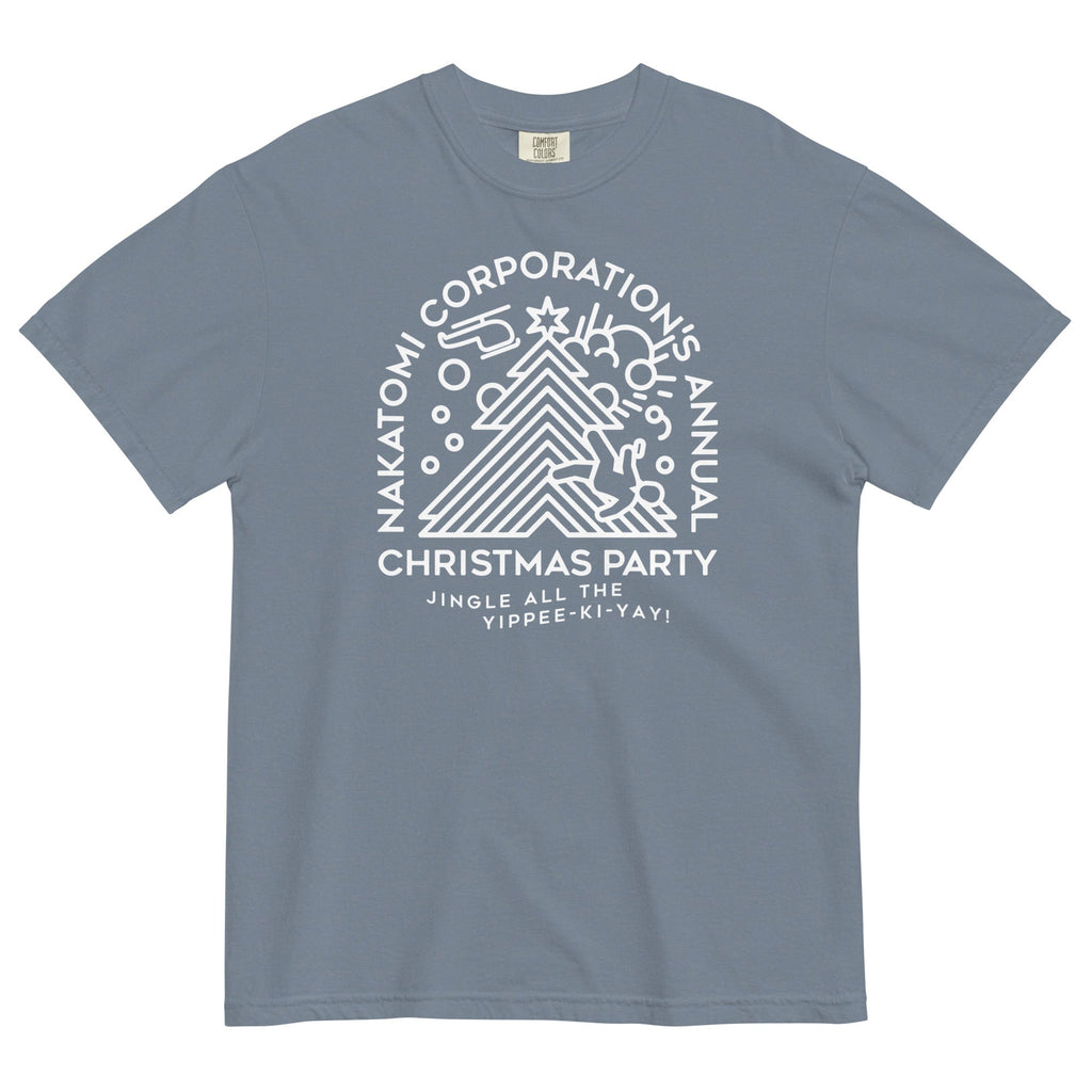Nakatomi Christmas Party Men's Relaxed Fit Tee Hoodie, Sweatshirt | CoreVibeTees.com (Image 4)