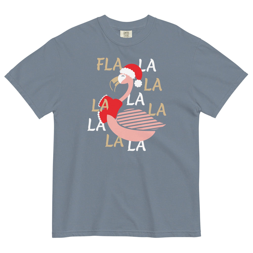 Fla La La Lamingo Men's Relaxed Fit Tee Hoodie, Sweatshirt | CoreVibeTees.com (Image 4)