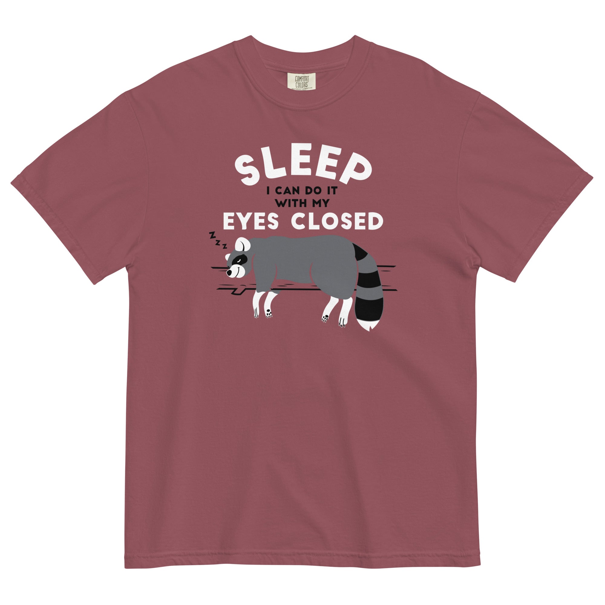 Sleep I Can Do It With My Eyes Closed Men's Relaxed Fit Tee Hoodie, Sweatshirt | CoreVibeTees.com (Image 2)