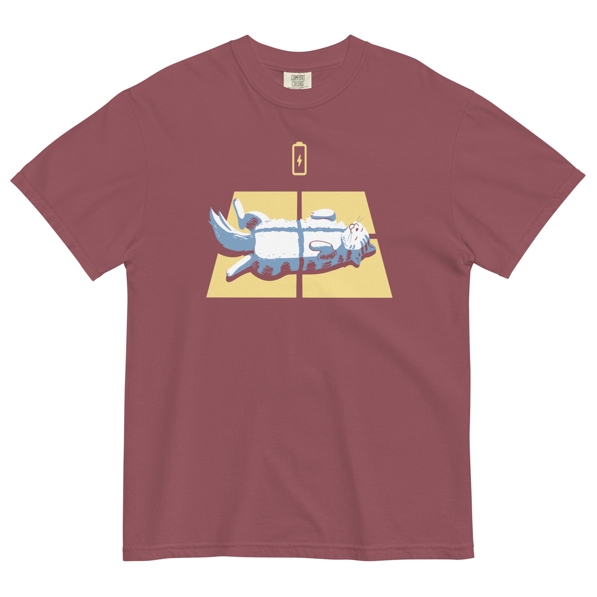 Solar Charging Men's Relaxed Fit Tee Hoodie, Sweatshirt | CoreVibeTees.com (Image 3)