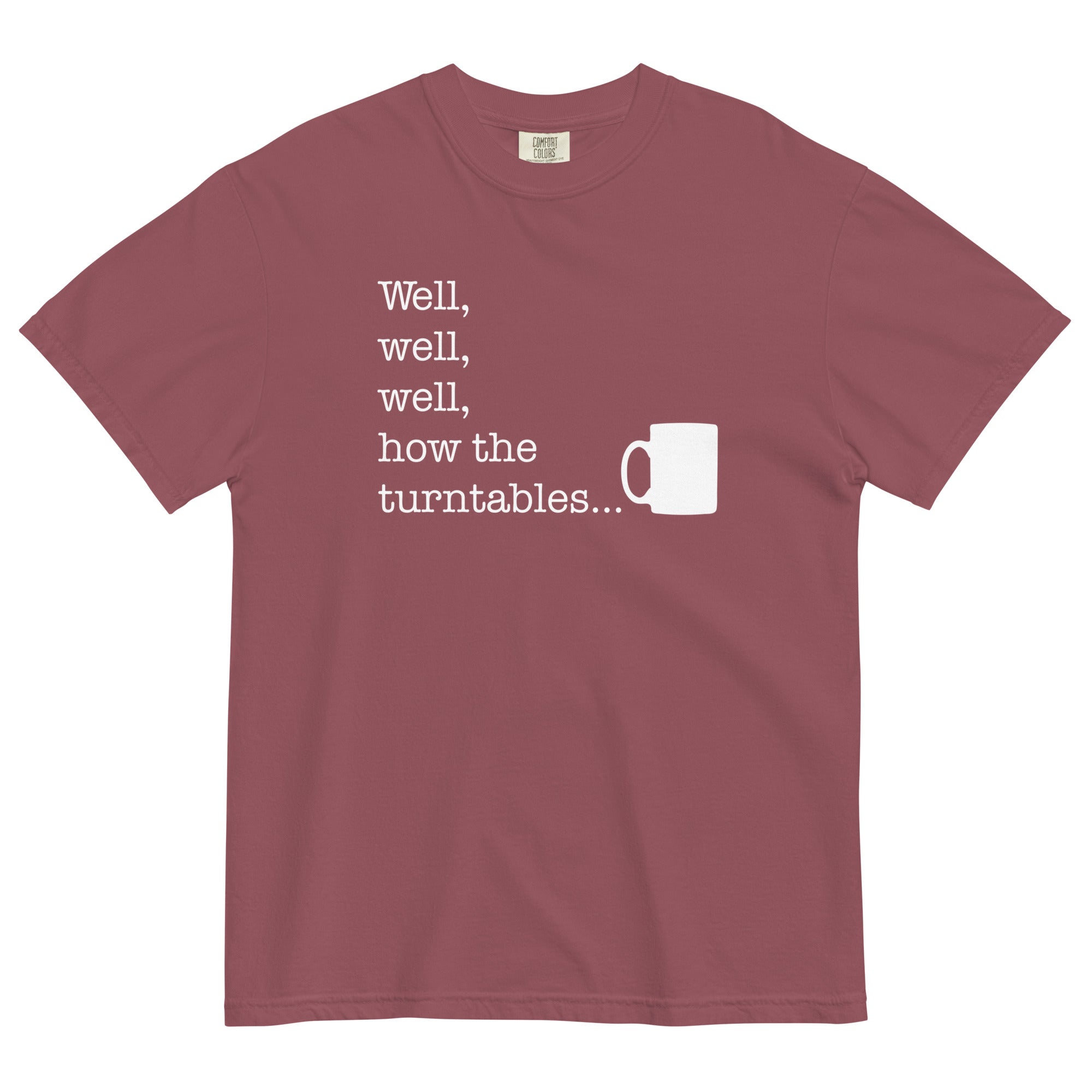 Well, Well, Well, How The Turntables Men's Relaxed Fit Tee Hoodie, Sweatshirt | CoreVibeTees.com (Image 3)