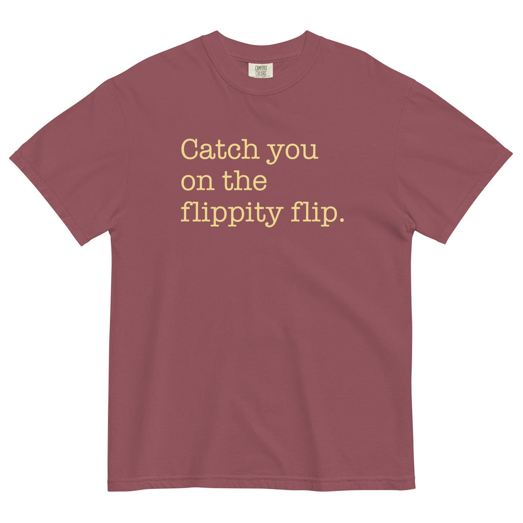 Catch You On The Flippity Flip Men's Relaxed Fit Tee Hoodie, Sweatshirt | CoreVibeTees.com (Image 4)
