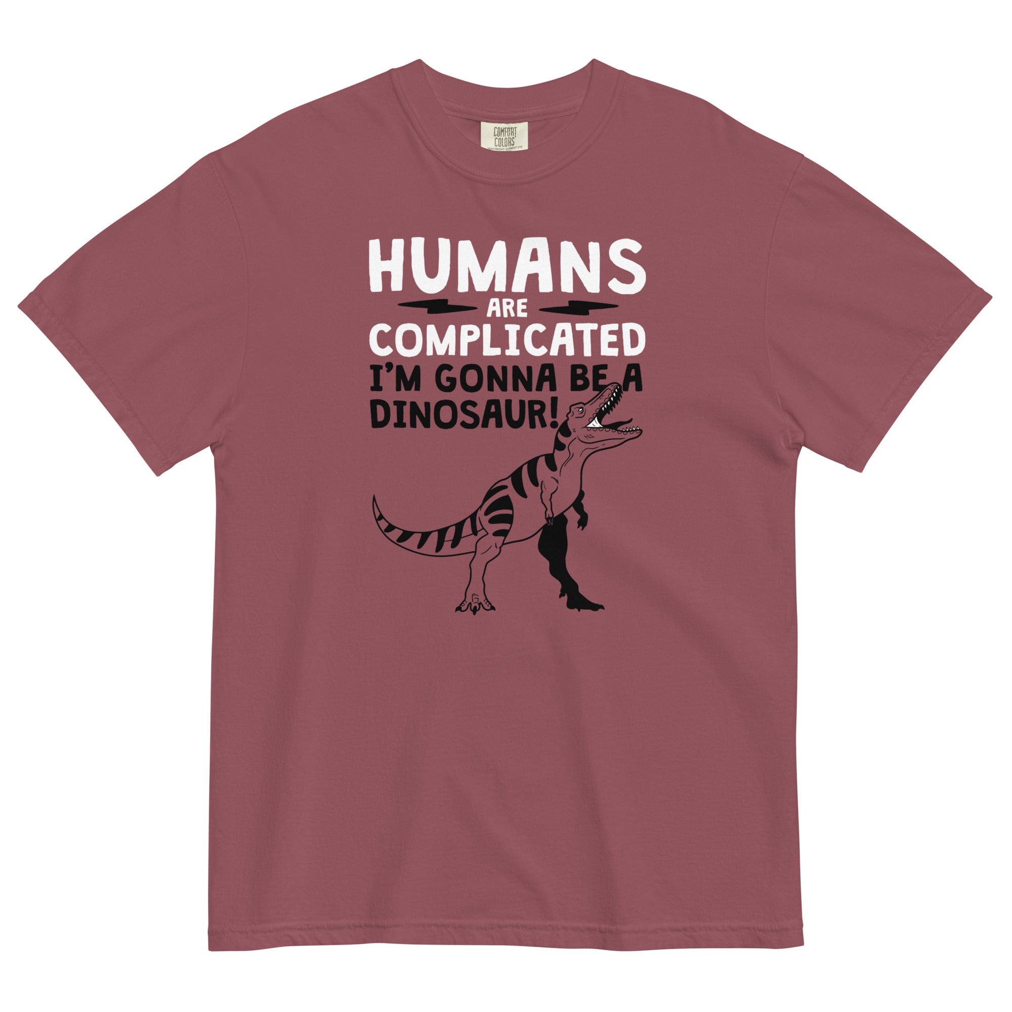 Humans Are Complicated Men's Relaxed Fit Tee Hoodie, Sweatshirt | CoreVibeTees.com (Image 4)