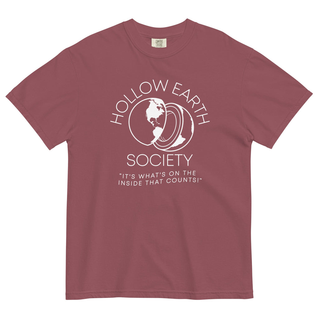 Hollow Earth Society Men's Relaxed Fit Tee Hoodie, Sweatshirt | CoreVibeTees.com (Image 3)