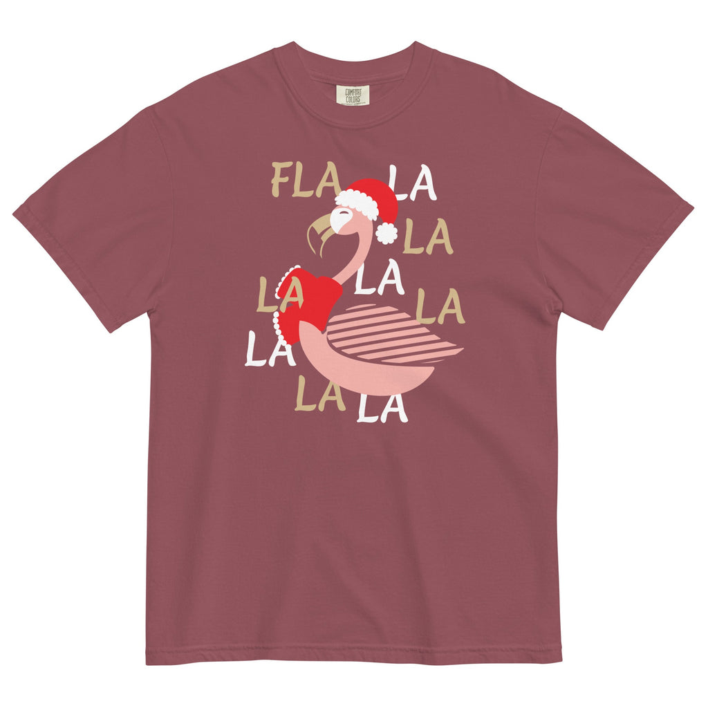 Fla La La Lamingo Men's Relaxed Fit Tee Hoodie, Sweatshirt | CoreVibeTees.com (Image 3)
