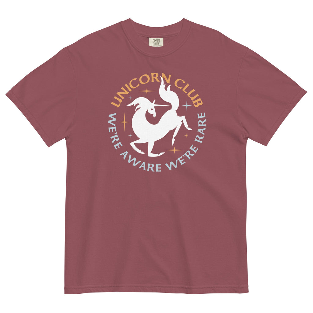 Unicorn Club Men's Relaxed Fit Tee Hoodie, Sweatshirt | CoreVibeTees.com (Image 4)