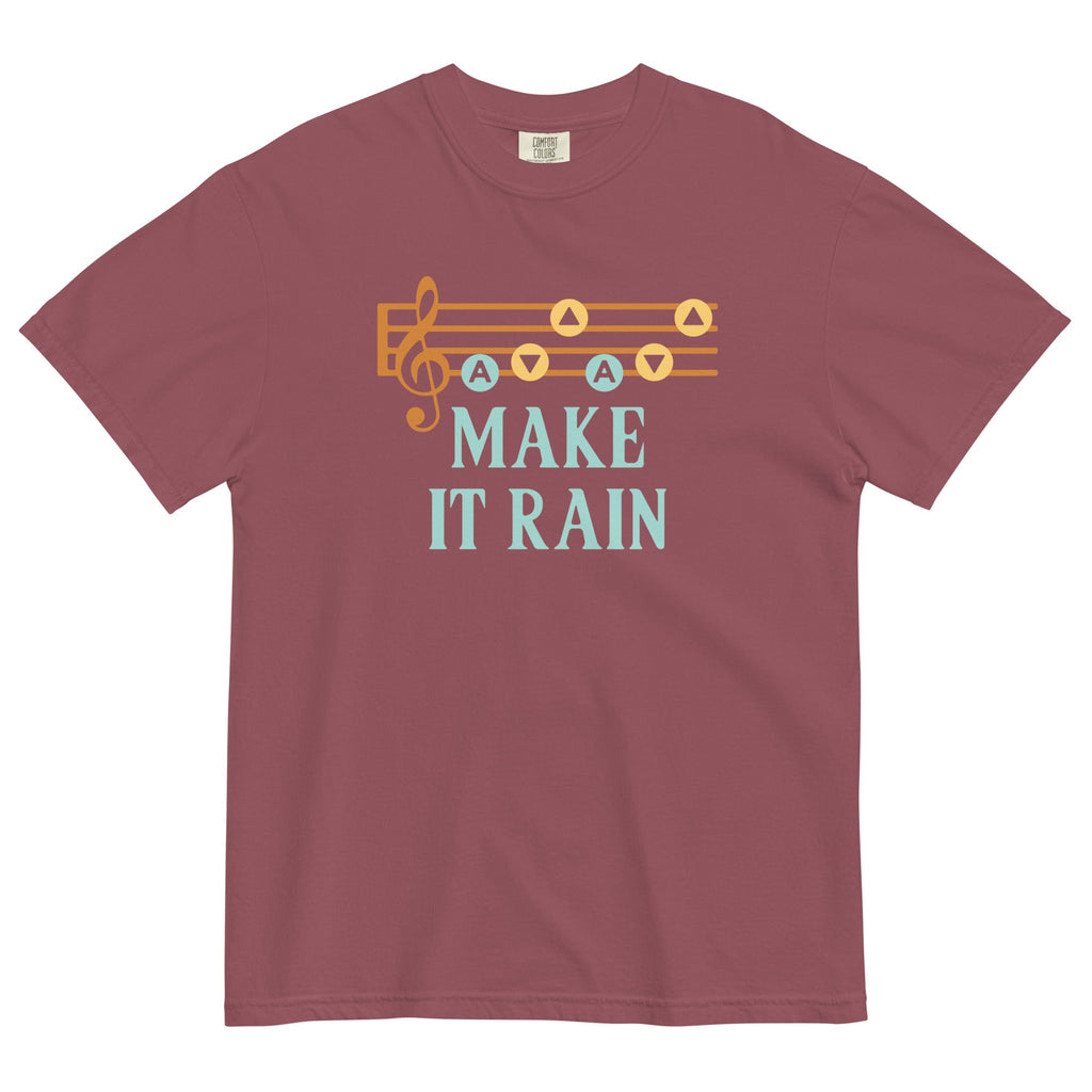 Make It Rain Men's Relaxed Fit Tee Hoodie, Sweatshirt | CoreVibeTees.com (Image 3)