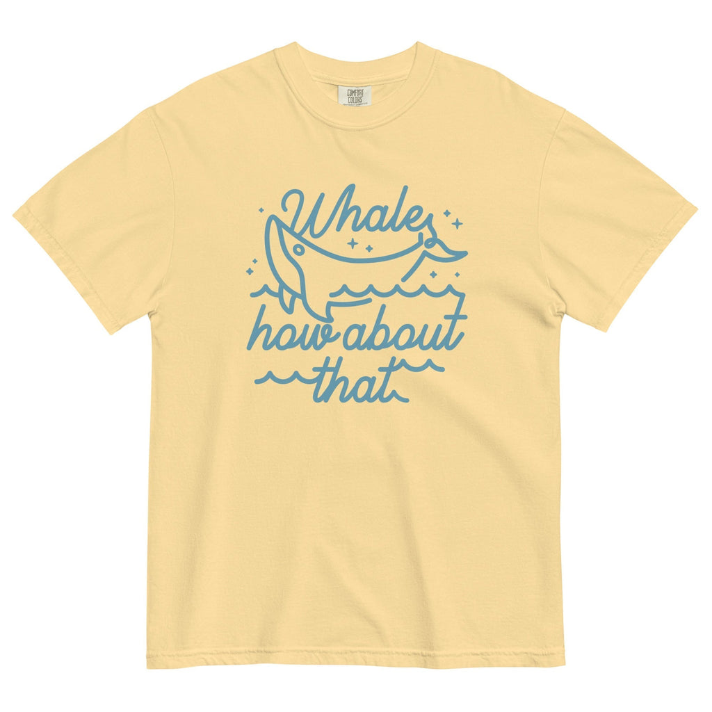 Whale How About That Men's Relaxed Fit Tee Hoodie, Sweatshirt | CoreVibeTees.com (Image 3)