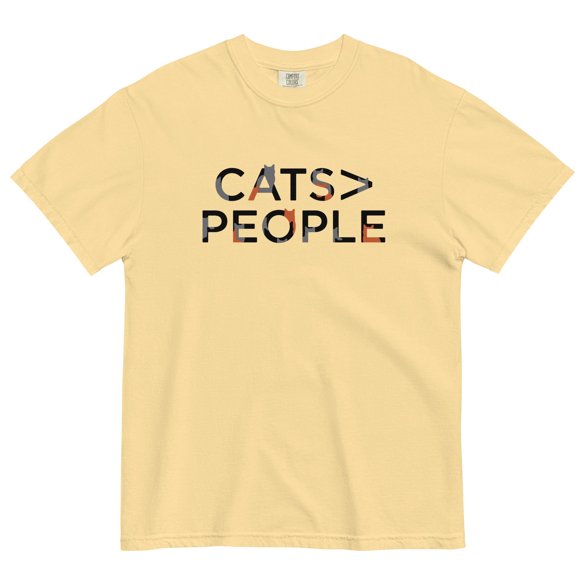 Cats>People Men's Relaxed Fit Tee Hoodie, Sweatshirt | CoreVibeTees.com (Image 4)