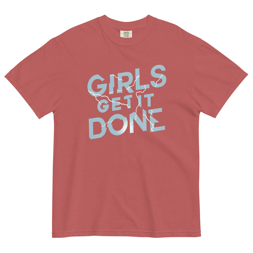 Girls Get It Done Men's Relaxed Fit Tee Hoodie, Sweatshirt | CoreVibeTees.com (Image 2)