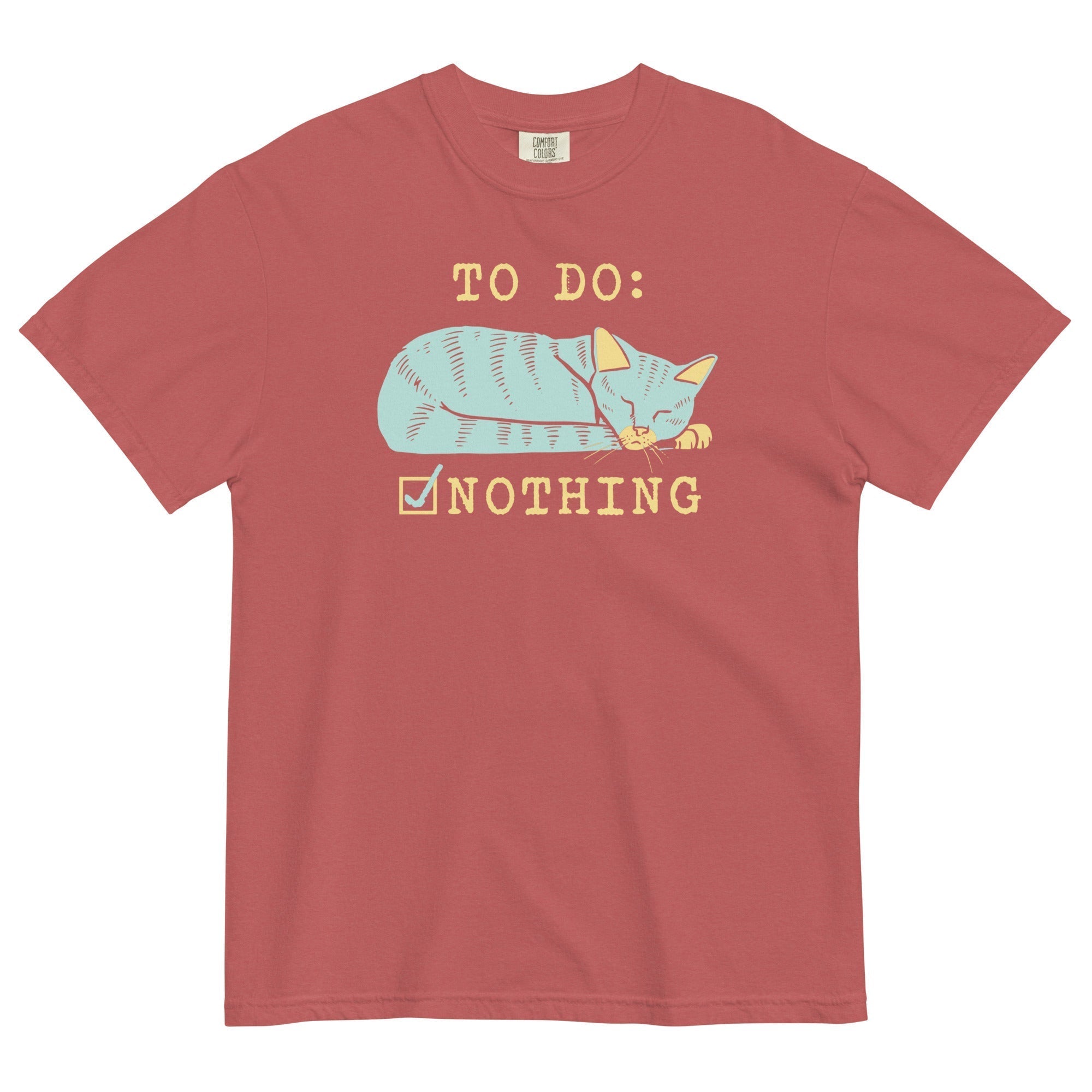To Do: Nothing Men's Relaxed Fit Tee Hoodie, Sweatshirt | CoreVibeTees.com (Image 4)