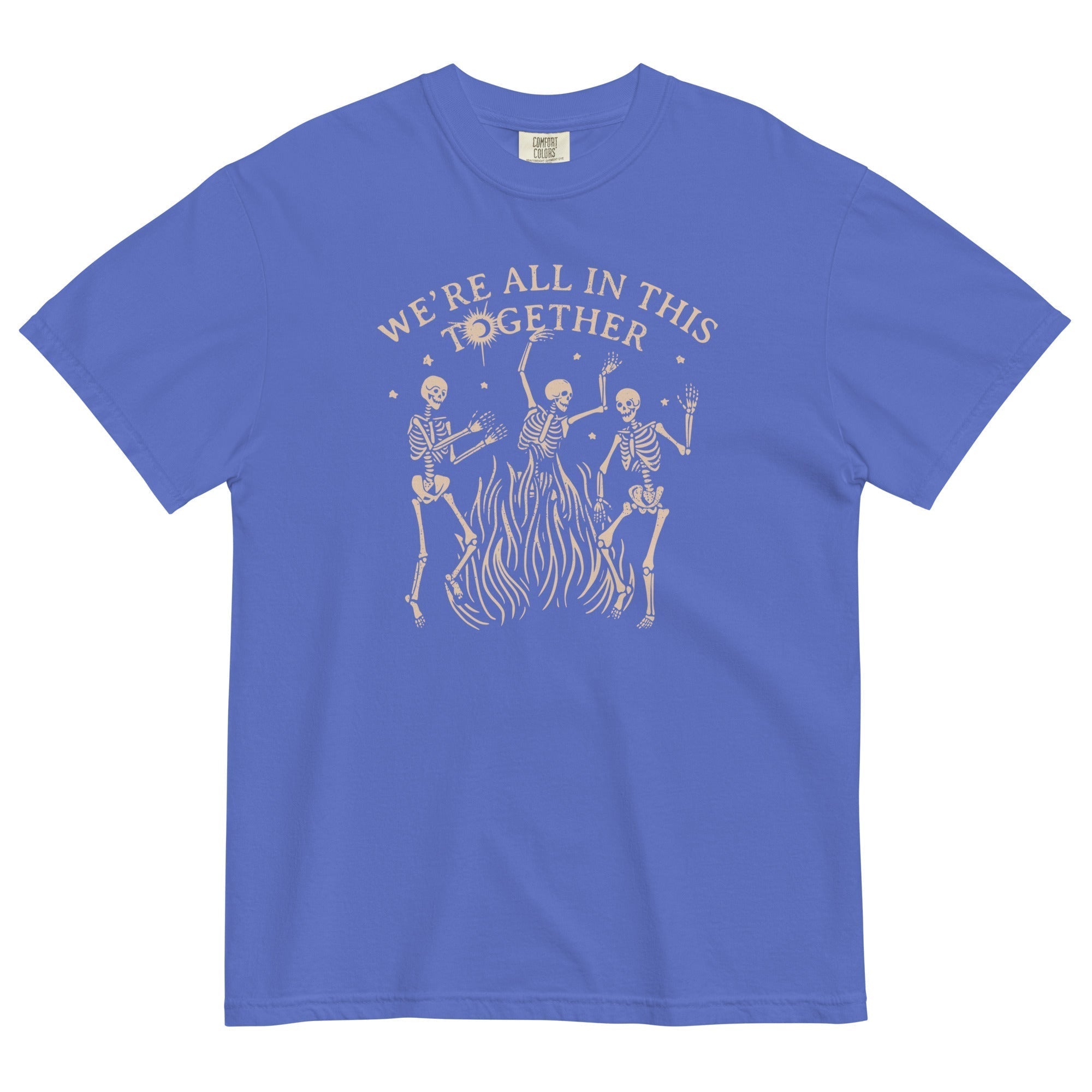 We're All In This Together Men's Relaxed Fit Tee Hoodie, Sweatshirt | CoreVibeTees.com (Image 4)