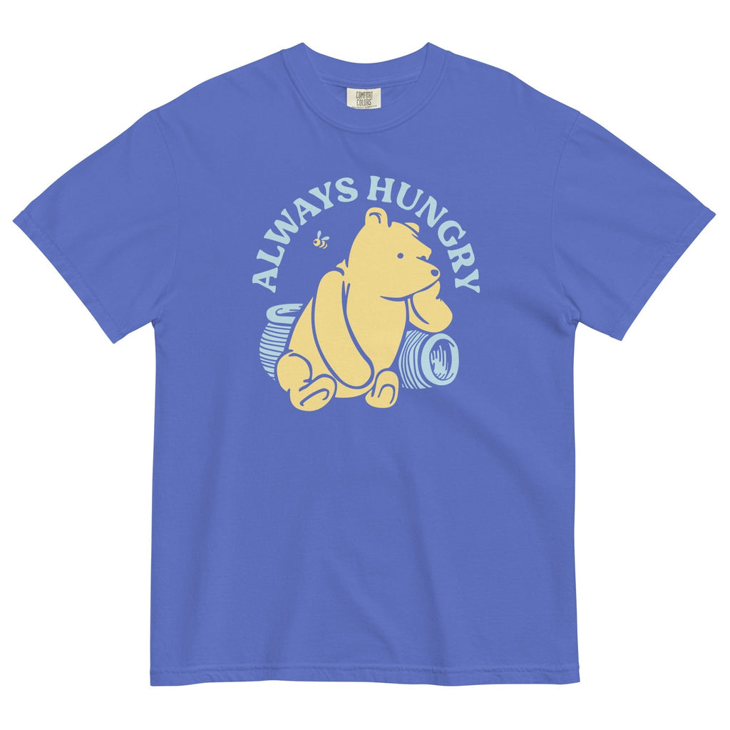 Always Hungry Men's Relaxed Fit Tee Hoodie, Sweatshirt | CoreVibeTees.com (Image 4)