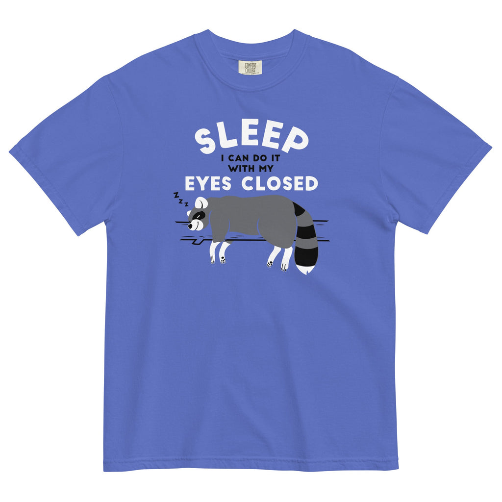 Sleep I Can Do It With My Eyes Closed Men's Relaxed Fit Tee Hoodie, Sweatshirt | CoreVibeTees.com (Image 3)