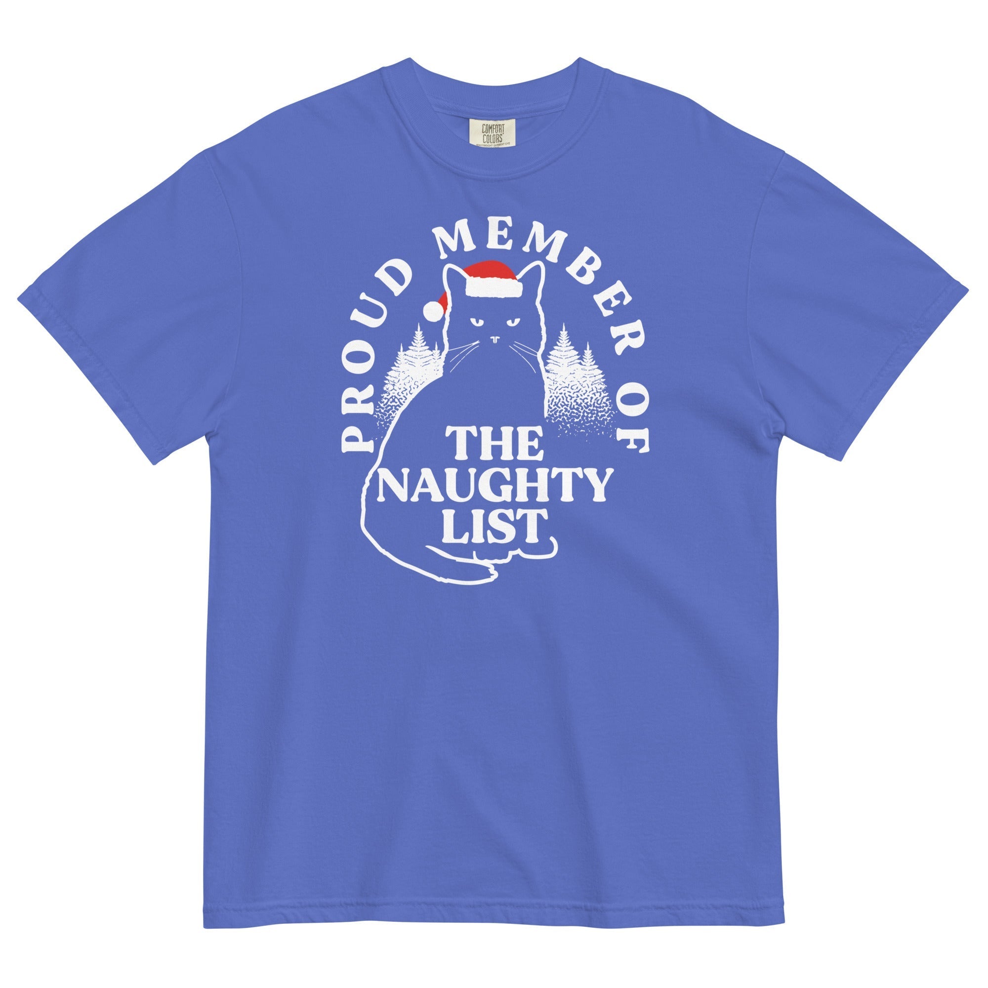 The Naughty List Men's Relaxed Fit Tee Hoodie, Sweatshirt | CoreVibeTees.com (Image 5)