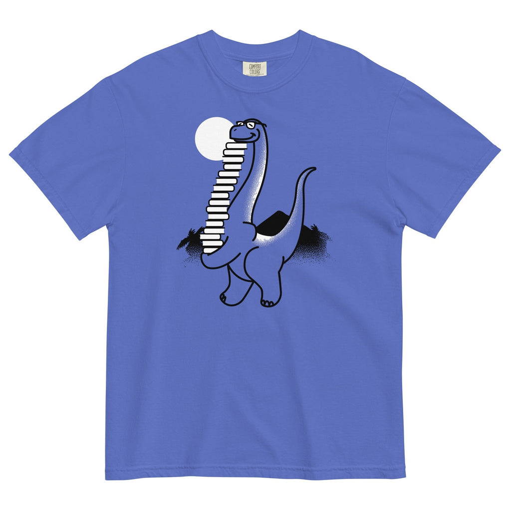 Bookosaurus Men's Relaxed Fit Tee Hoodie, Sweatshirt | CoreVibeTees.com (Image 2)