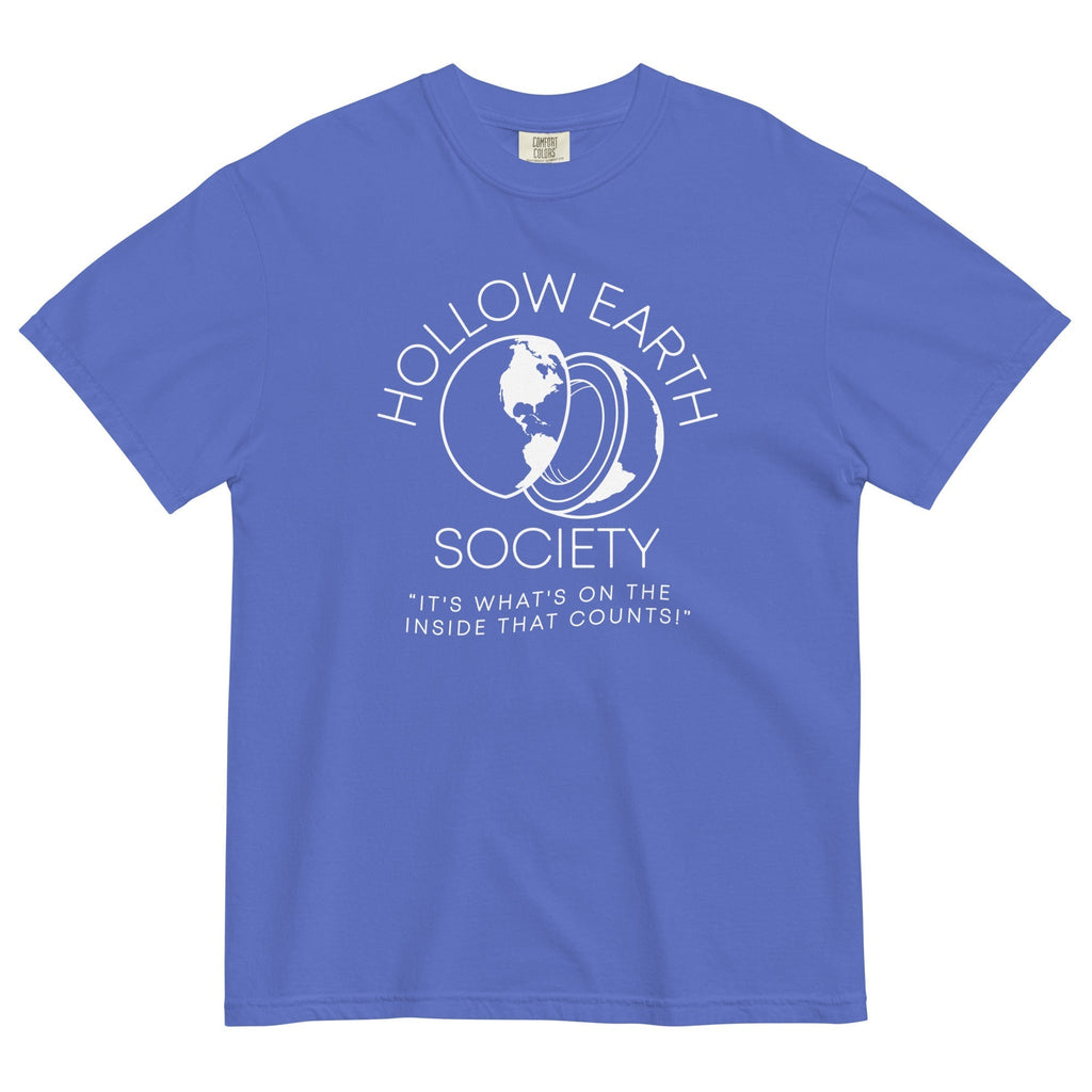 Hollow Earth Society Men's Relaxed Fit Tee Hoodie, Sweatshirt | CoreVibeTees.com (Image 4)