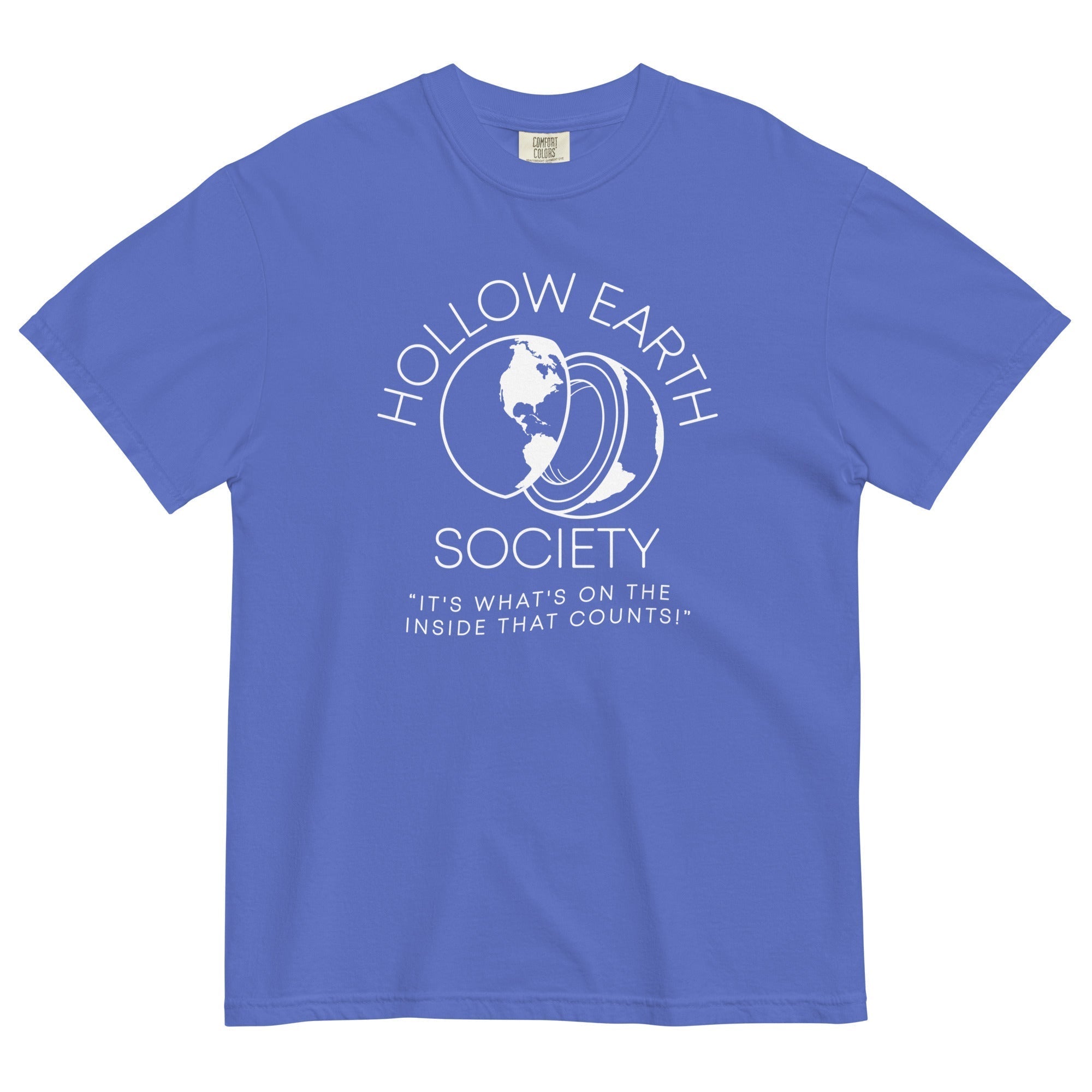 Hollow Earth Society Men's Relaxed Fit Tee Hoodie, Sweatshirt | CoreVibeTees.com (Image 4)
