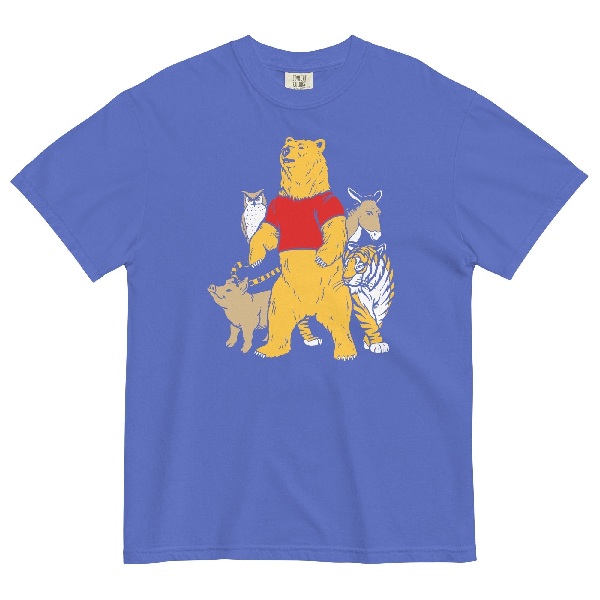 Bear And Friends Men's Relaxed Fit Tee Hoodie, Sweatshirt | CoreVibeTees.com (Image 3)