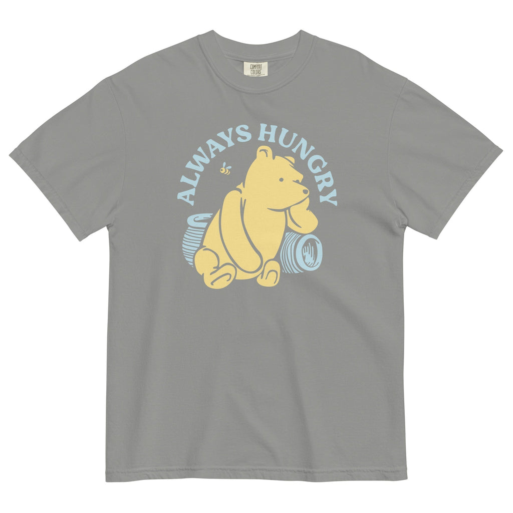 Always Hungry Men's Relaxed Fit Tee Hoodie, Sweatshirt | CoreVibeTees.com (Image 5)