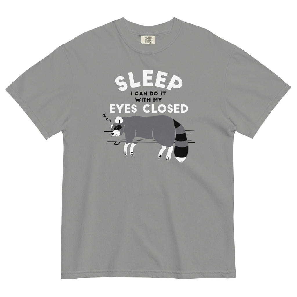 Sleep I Can Do It With My Eyes Closed Men's Relaxed Fit Tee Hoodie, Sweatshirt | CoreVibeTees.com (Image 1)