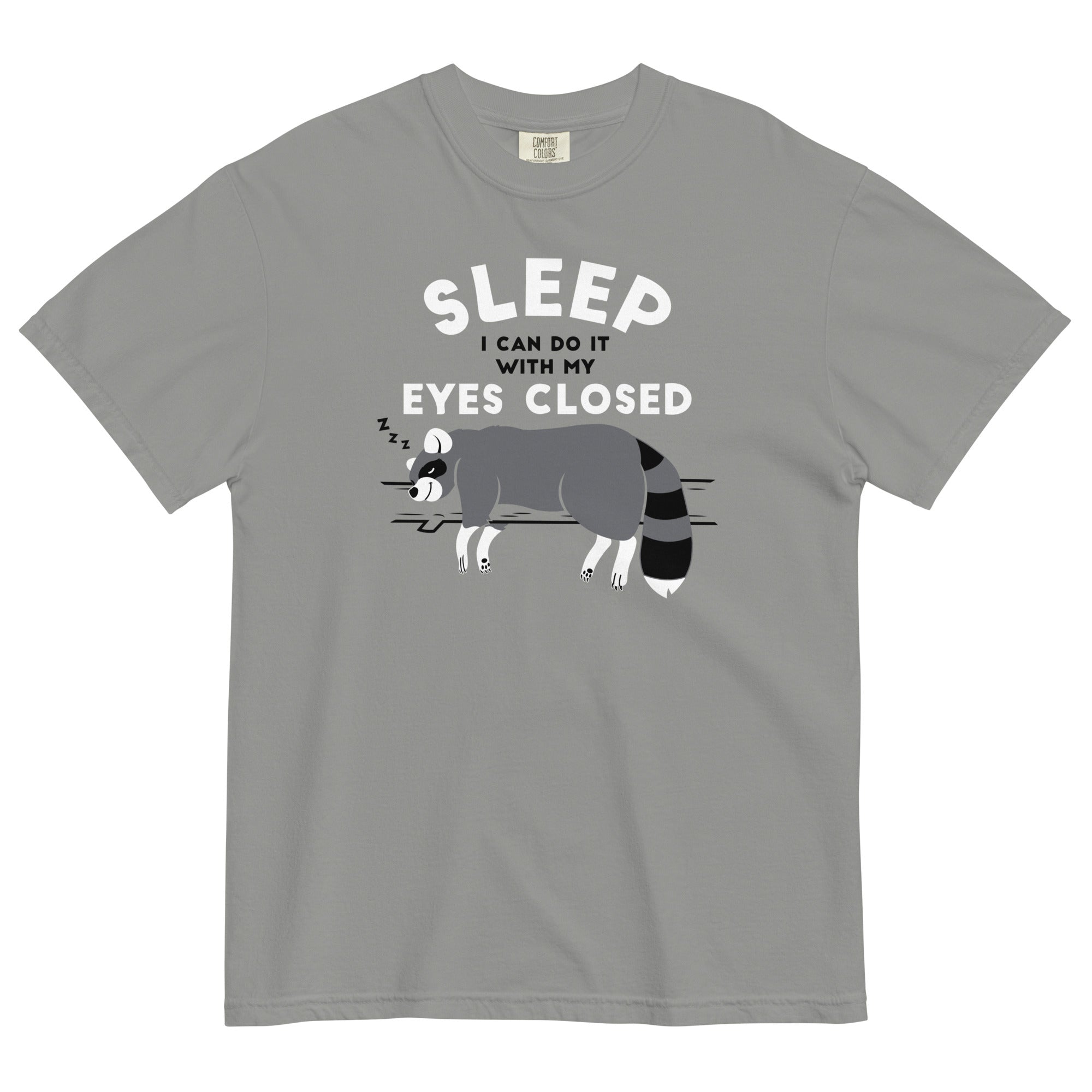 Sleep I Can Do It With My Eyes Closed Men's Relaxed Fit Tee Hoodie, Sweatshirt | CoreVibeTees.com (Image 1)