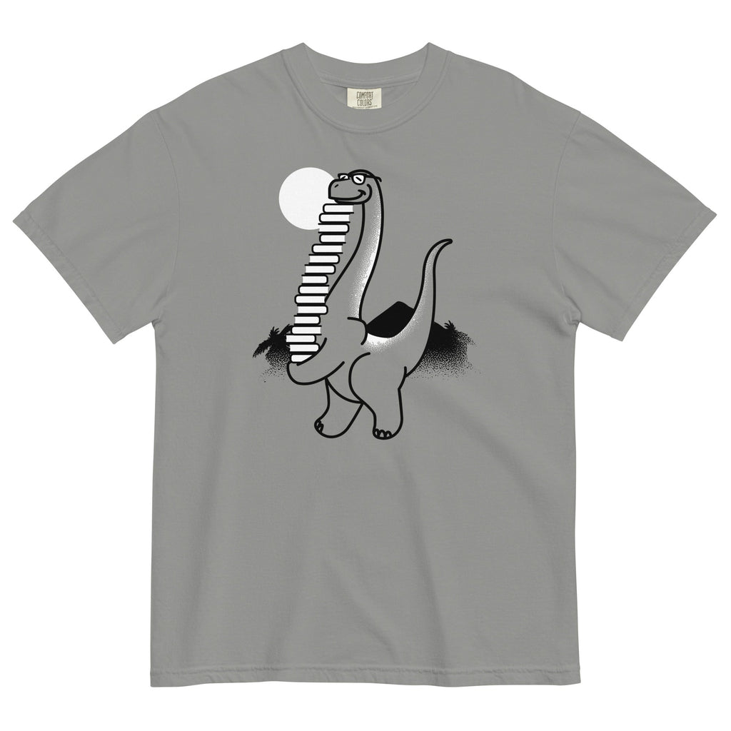 Bookosaurus Men's Relaxed Fit Tee Hoodie, Sweatshirt | CoreVibeTees.com (Image 1)