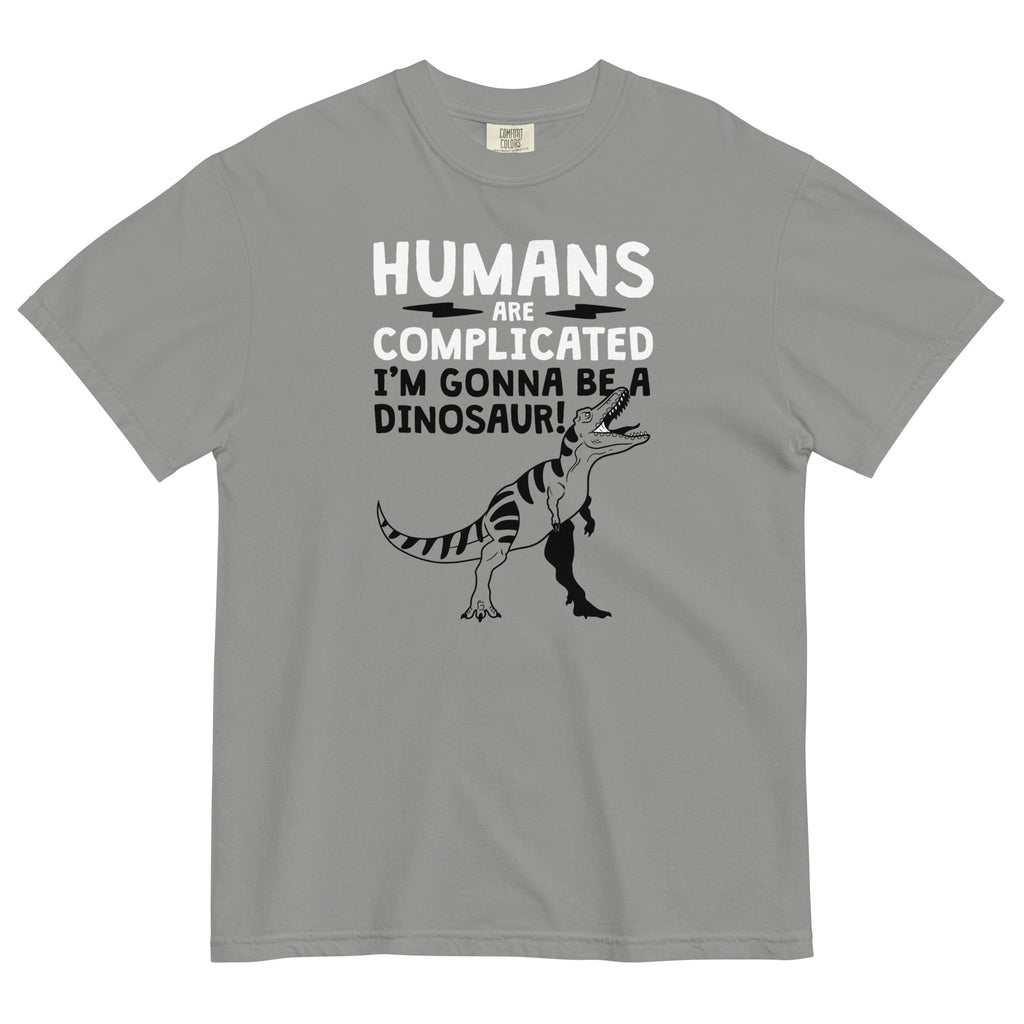 Humans Are Complicated Men's Relaxed Fit Tee Hoodie, Sweatshirt | CoreVibeTees.com (Image 1)