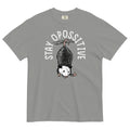Stay Opossitive Men's Relaxed Fit Tee Hoodie, Sweatshirt | CoreVibeTees.com (Image 1)