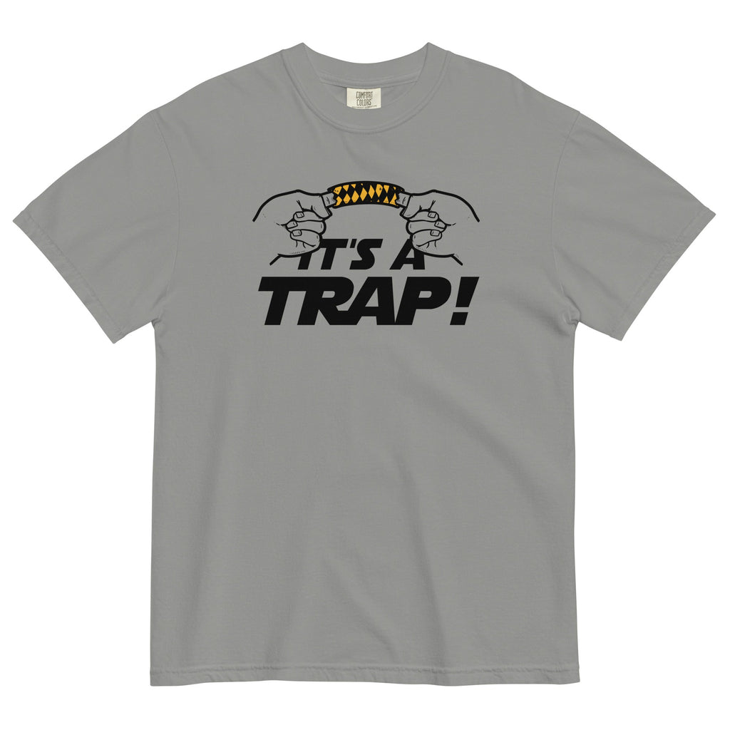 It's A Trap! Men's Relaxed Fit Tee Hoodie, Sweatshirt | CoreVibeTees.com (Image 2)